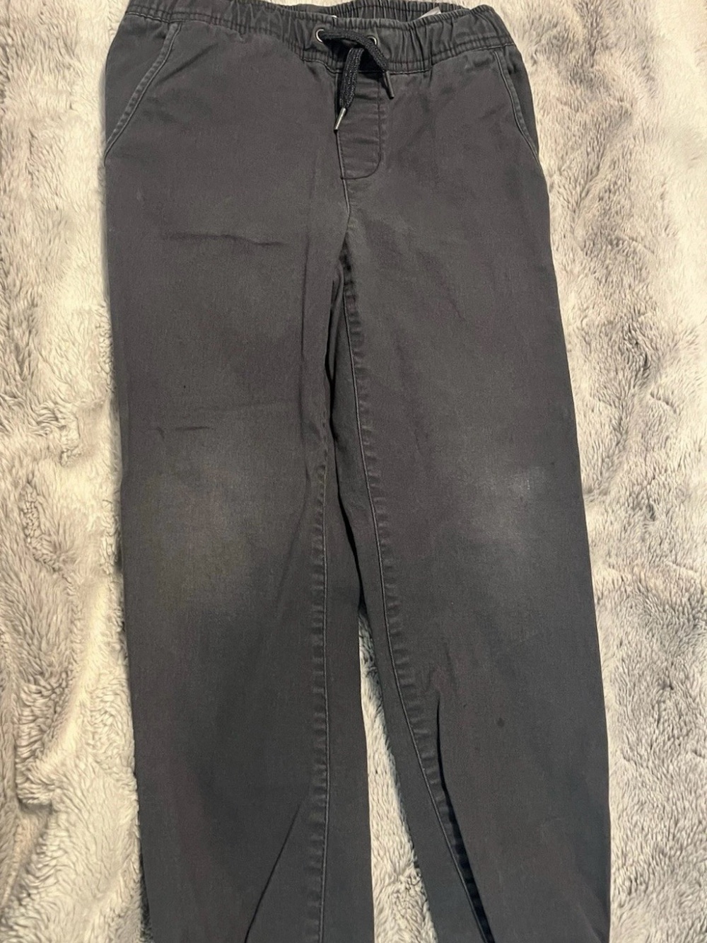 Old Navy Charcoal Elastic Waist Jogger Pants